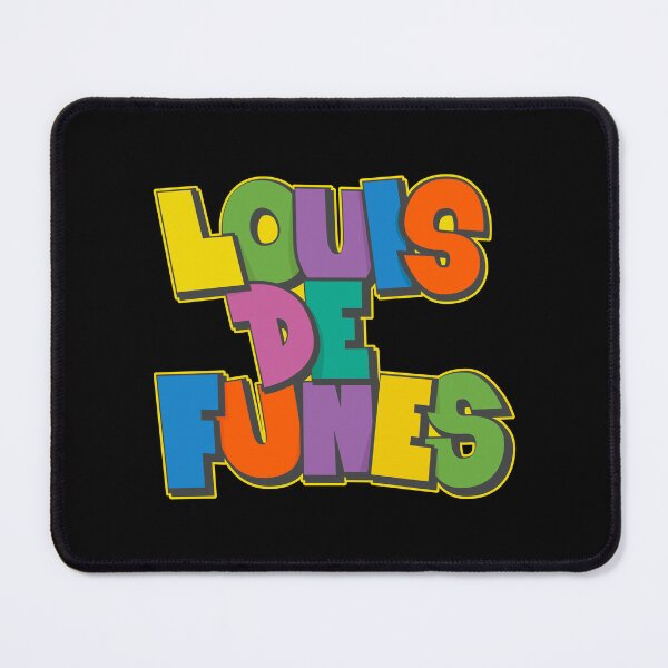 Item preview, Louis de Funès Comic Typo Design - A Tribute to His Iconic Films designed and sold by Boogosh.