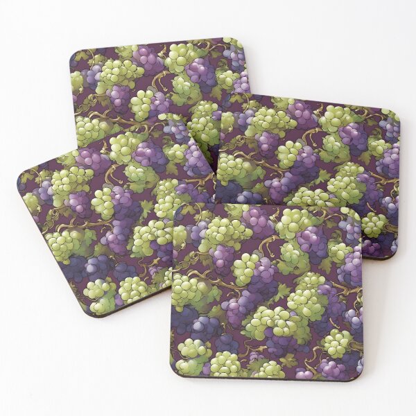 Item preview, Grape Seamless Pattern designed and sold by SeamCraft.