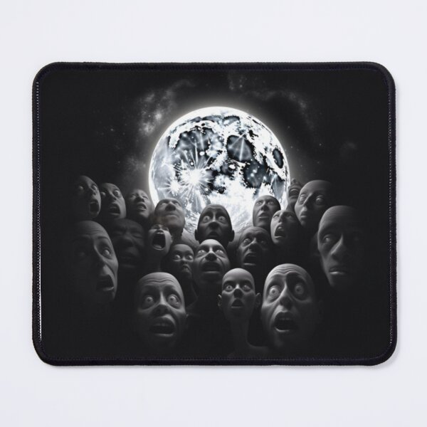 Item preview, Zombies and the Moon designed and sold by Custom-Print.