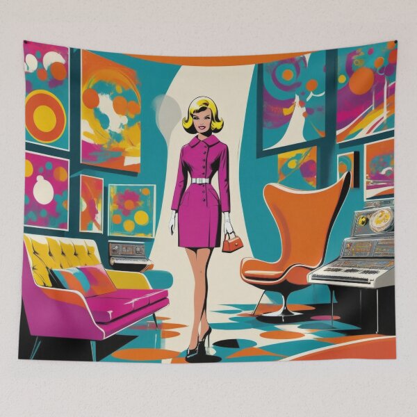 Item preview, Melodic Reverie: Retrofuturistic Harmony designed and sold by opulantorbit.