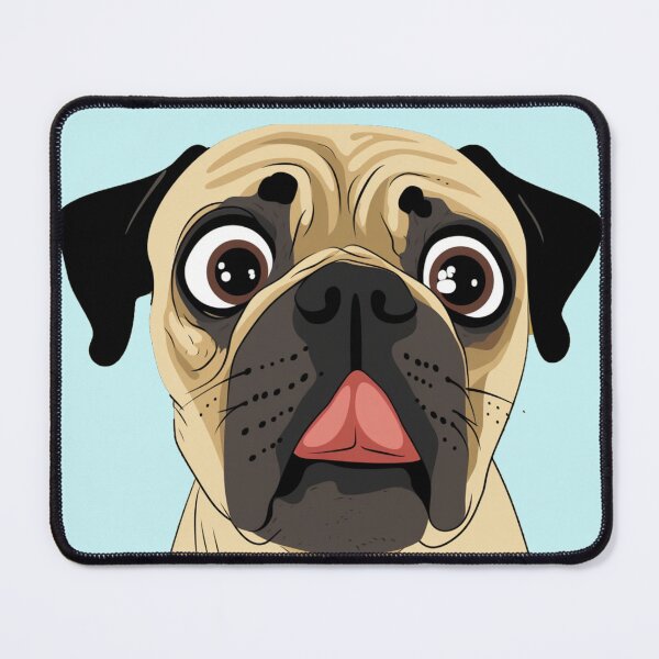 Item preview, Puppy Eyed Pug Cute Canine designed and sold by Wiseass.