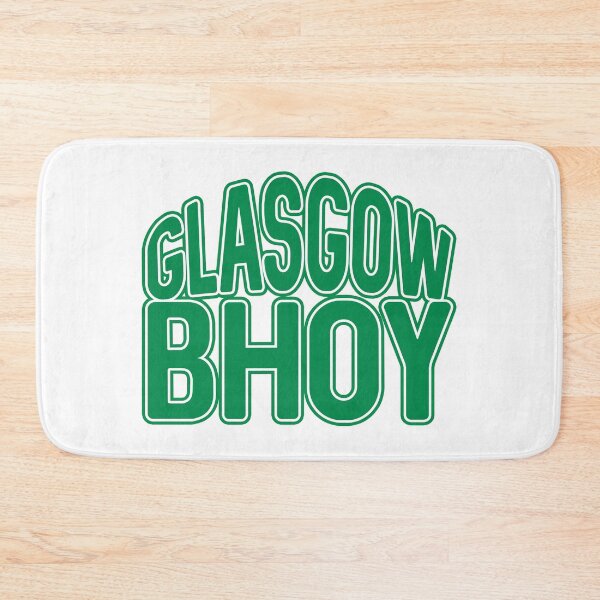 Item preview, GLASGOW BHOY, Glasgow Celtic Football Club Green and White Text Design designed and sold by MacPean.