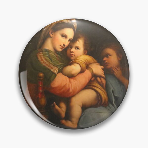 Item preview, The Madonna della Sedia , by Anton Raphael Mengs. High definition. designed and sold by MINDTHECHERRY.