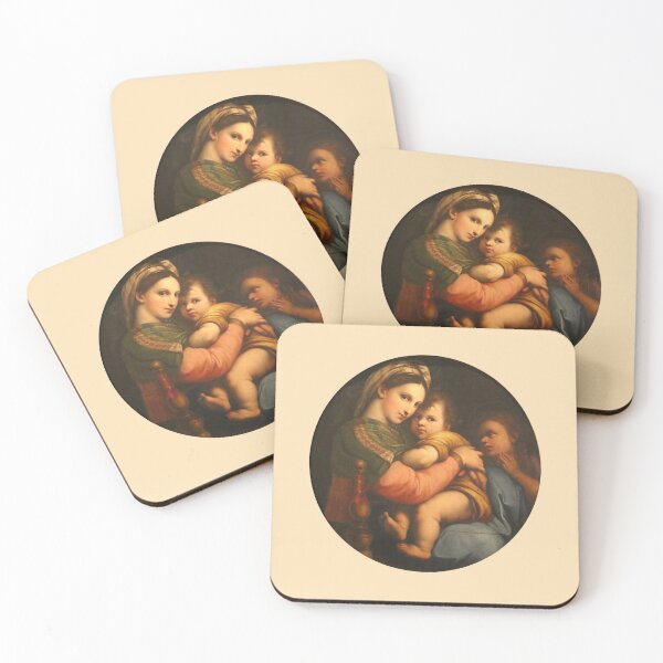 Item preview, The Madonna della Sedia , by Anton Raphael Mengs. High definition. designed and sold by MINDTHECHERRY.