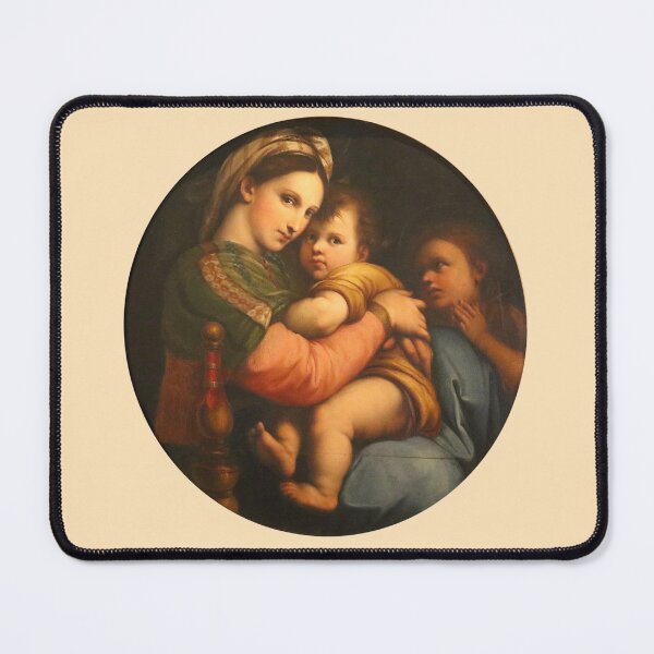Item preview, The Madonna della Sedia , by Anton Raphael Mengs. High definition. designed and sold by MINDTHECHERRY.