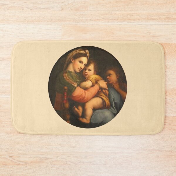 Item preview, The Madonna della Sedia , by Anton Raphael Mengs. High definition. designed and sold by MINDTHECHERRY.