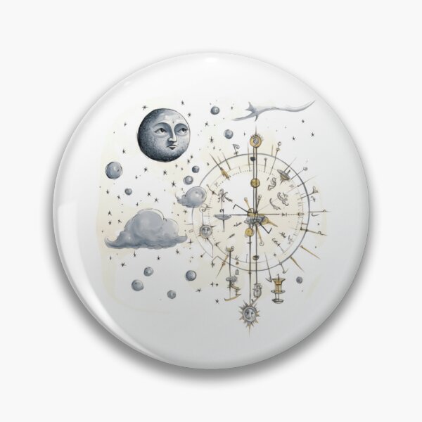 Item preview, Moon Watching a Clock	 designed and sold by Custom-Print.