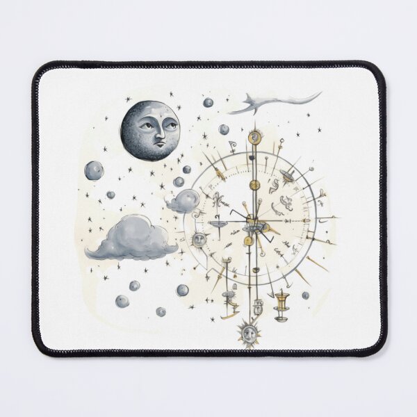 Item preview, Moon Watching a Clock	 designed and sold by Custom-Print.