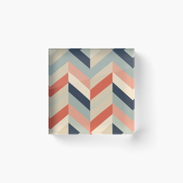 Artikelvorschau, Colourful Herringbone Pattern entworfen und verkauft von SideSignal.