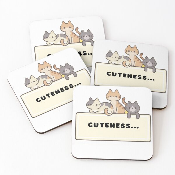 Item preview, cute cats  designed and sold by GREENGLOWGOODS.