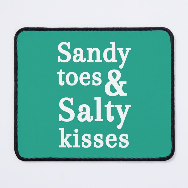 Item preview, Sandy toes & Salty kisses designed and sold by Sketch-Shack.