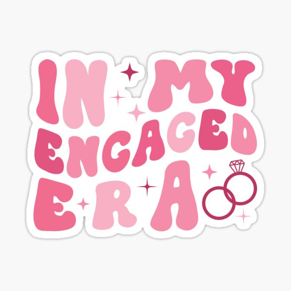 Item preview, In My Engaged Era designed and sold by NessiCreates.