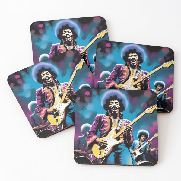 Item preview, Funky Jam: Purple Hues and Hendrix designed and sold by opulantorbit.