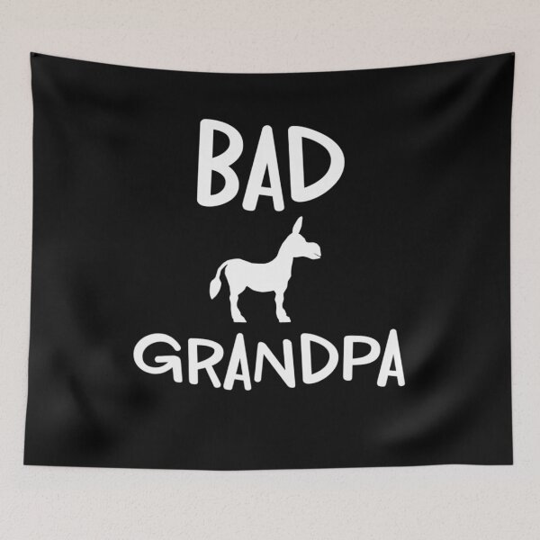 Item preview, Funny Bad Ass Grandpa Donkey  designed and sold by Kuki-shop.