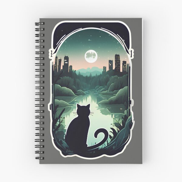 Item preview, Gazing into the Midnight Cityscape designed and sold by morganinfininty.