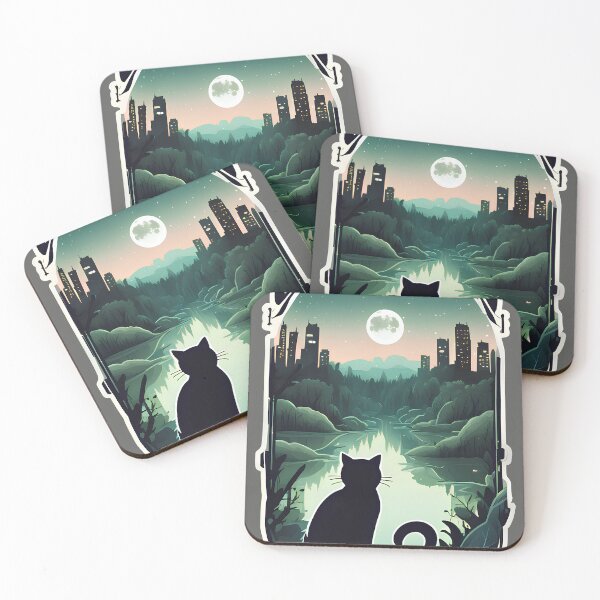 Item preview, Gazing into the Midnight Cityscape  designed and sold by morganinfininty.