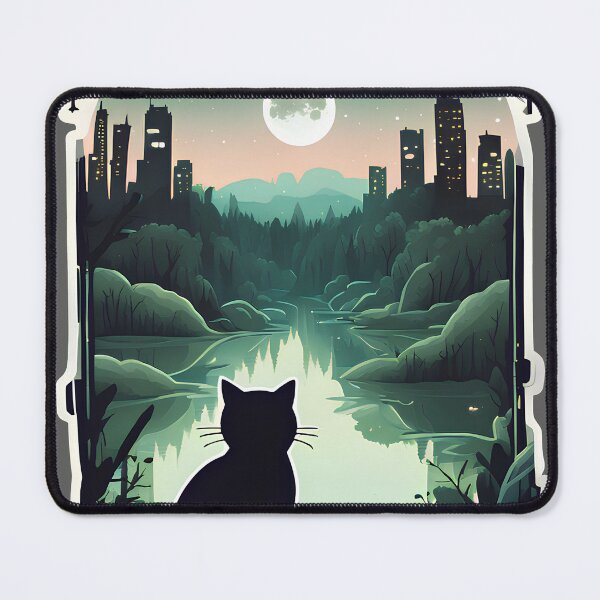 Item preview, Gazing into the Midnight Cityscape  designed and sold by morganinfininty.