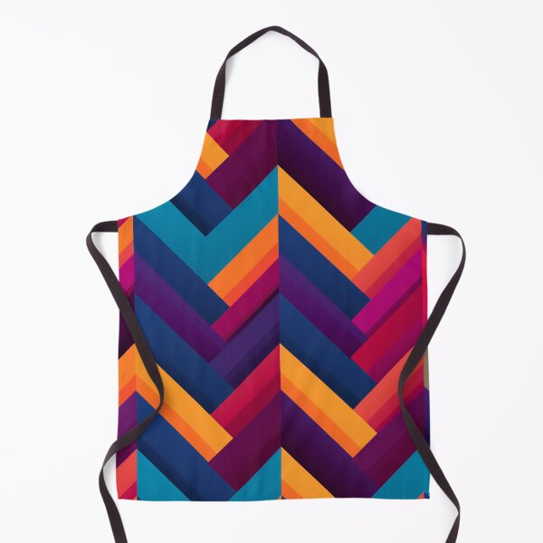 Artikelvorschau, Colourful Herringbone Pattern entworfen und verkauft von SideSignal.