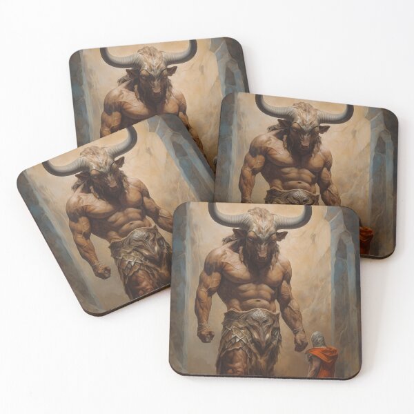 Item preview, Theseus Confronts the Minotaur designed and sold by TalosGallery.