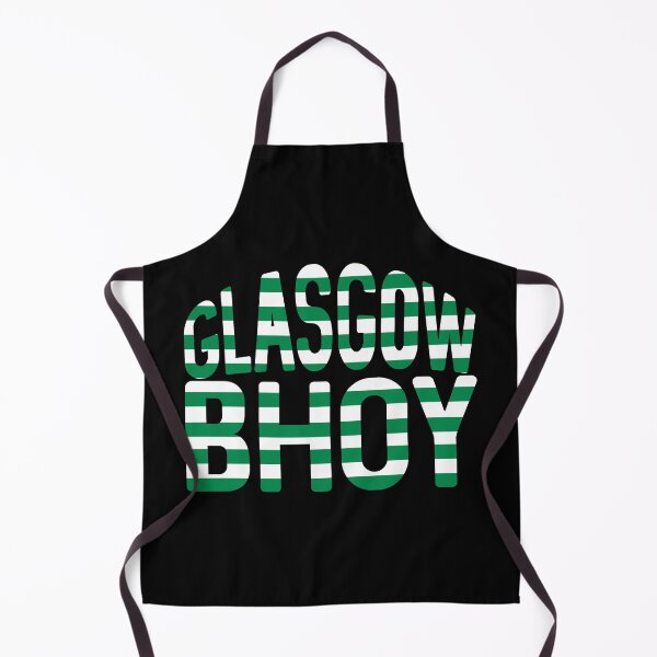 Item preview, GLASGOW BHOY, Glasgow Celtic Football Club Green and White Hooped Text Design designed and sold by MacPean.
