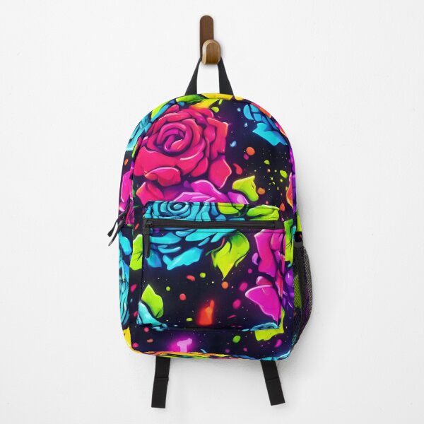 Item preview, Neon Rose Pattern designed and sold by SeamCraft.