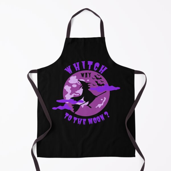 Item preview, Witch Way to the Moon? Halloween witch. designed and sold by EdytaGister.
