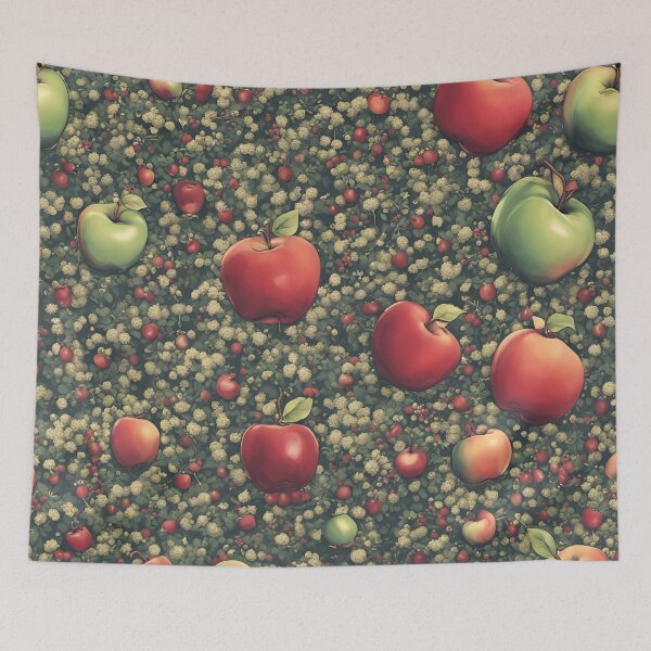 Item preview, Apple Seamless Pattern designed and sold by SeamCraft.