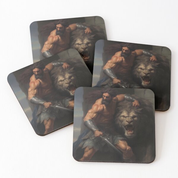 Item preview, Heracles and the Nemean Lion designed and sold by TalosGallery.