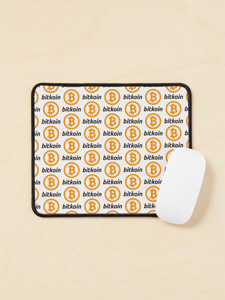 Thumbnail 1 of 5, Mouse Pad, bitkoin designed and sold by bitkoin-shop.