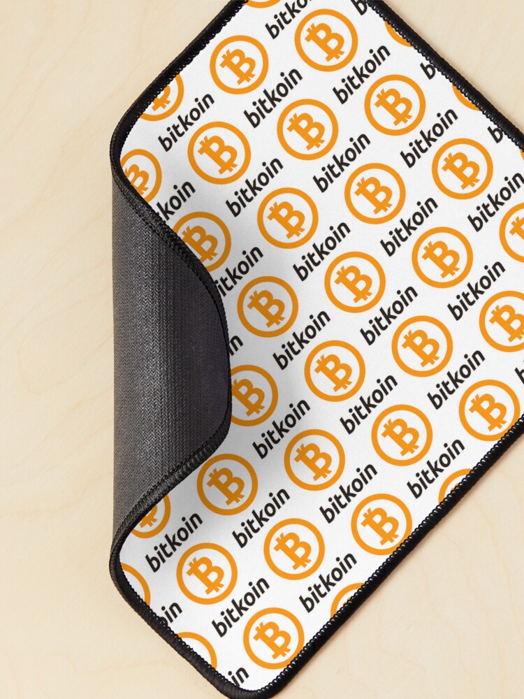 Thumbnail 2 of 5, Mouse Pad, bitkoin designed and sold by bitkoin-shop.