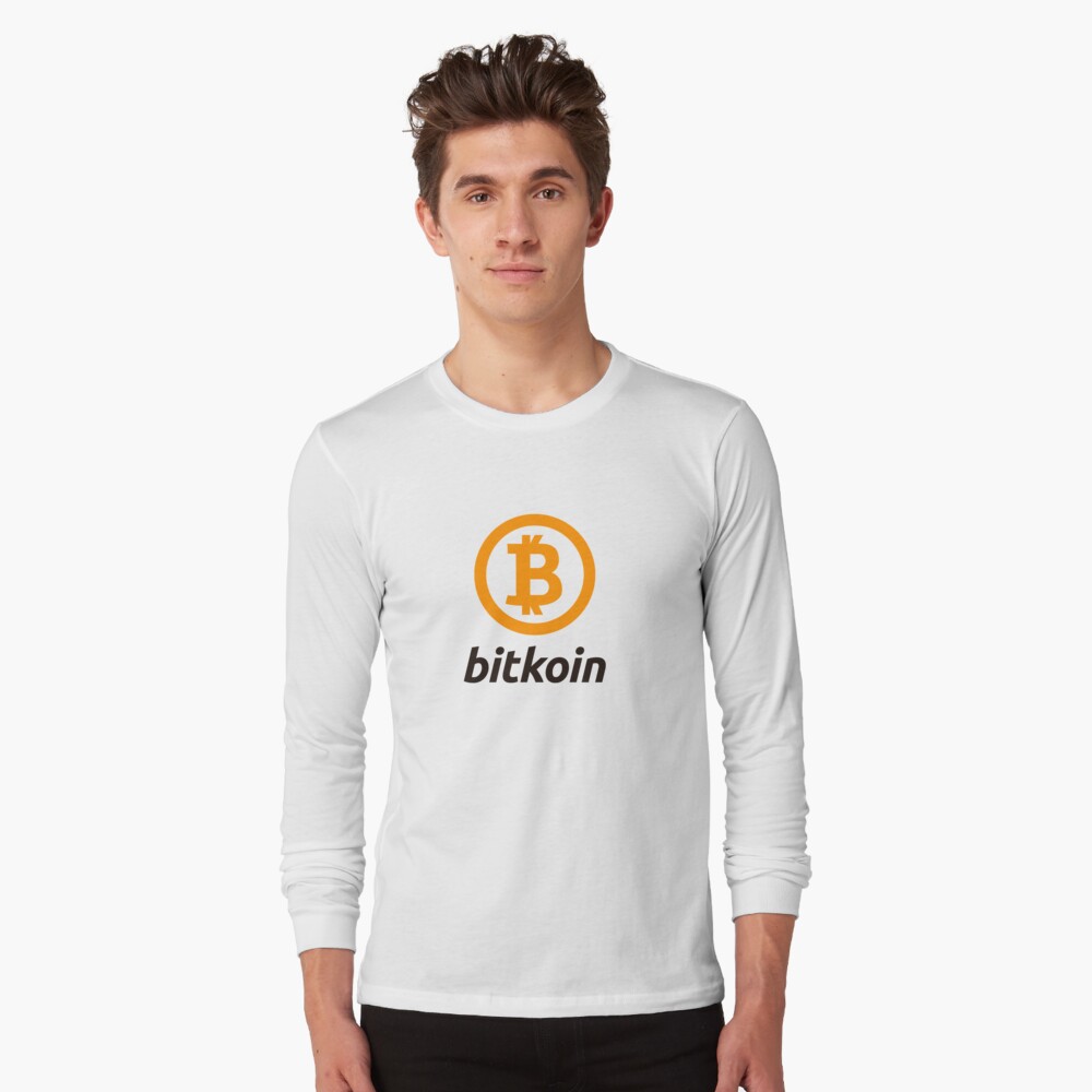 Item preview, Long Sleeve T-Shirt designed and sold by bitkoin-shop.