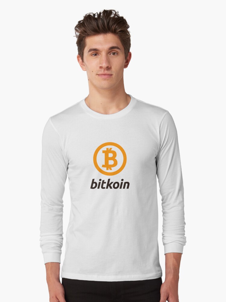 Thumbnail 1 of 5, Long Sleeve T-Shirt, bitkoin designed and sold by bitkoin-shop.