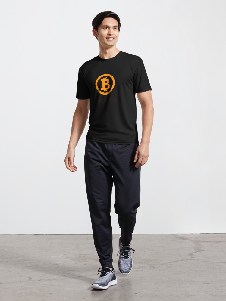 Thumbnail 5 of 7, Active T-Shirt, bitkoin designed and sold by bitkoin-shop.