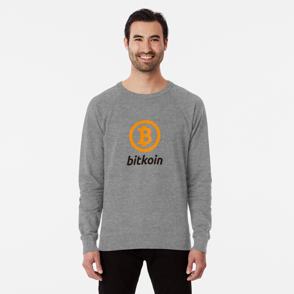 Item preview, Lightweight Sweatshirt designed and sold by bitkoin-shop.
