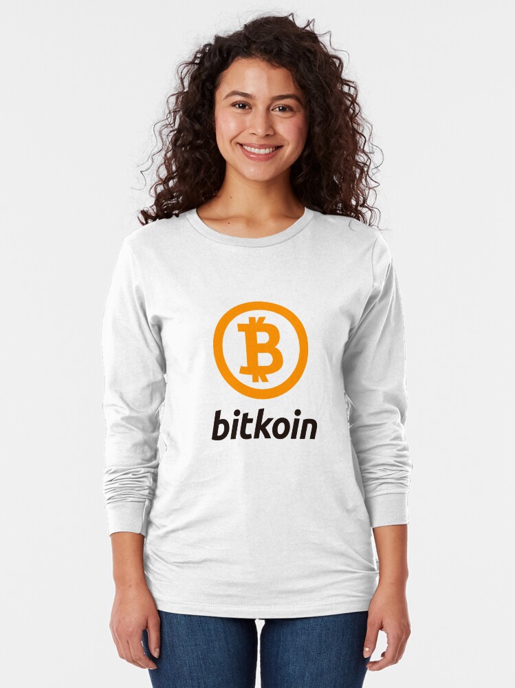 Thumbnail 2 of 5, Long Sleeve T-Shirt, bitkoin designed and sold by bitkoin-shop.