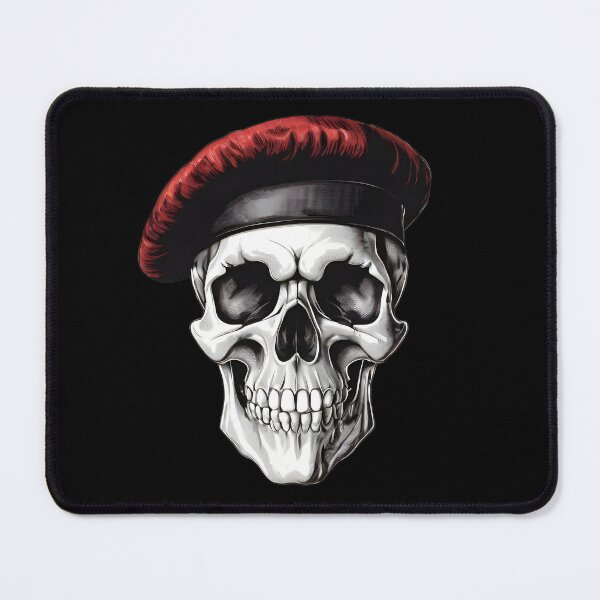 Item preview, Skull with red beret designed and sold by Zanimations.