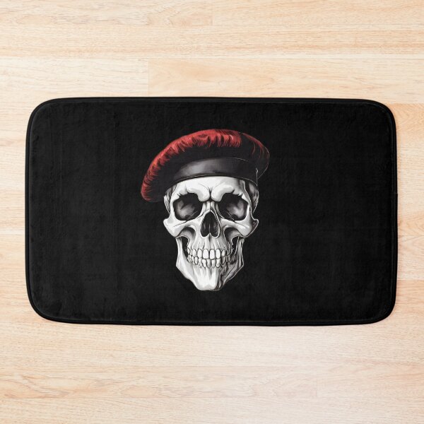 Item preview, Skull with red beret designed and sold by Zanimations.
