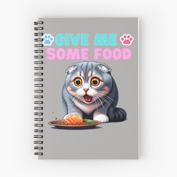 Aperçu de l'œuvre Chat esclave - donne-moi de la nourriture créée et vendue par mamacub.