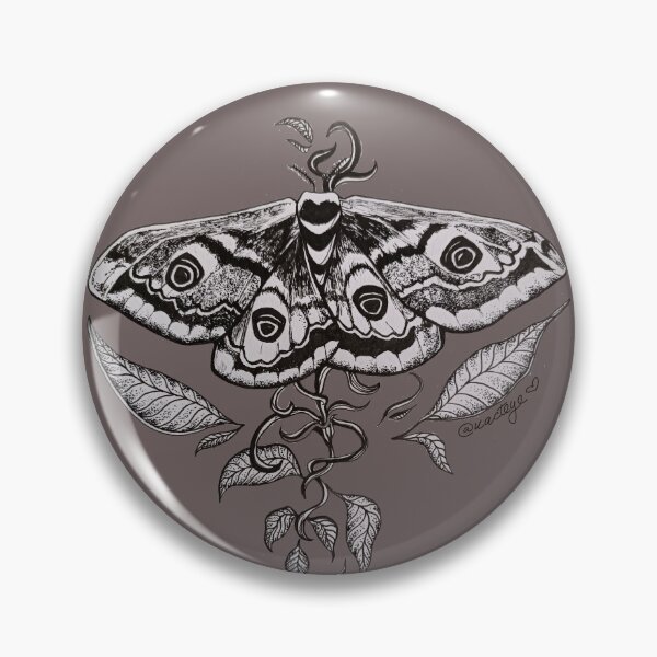 Item preview, moth tattoo  designed and sold by kacteye.