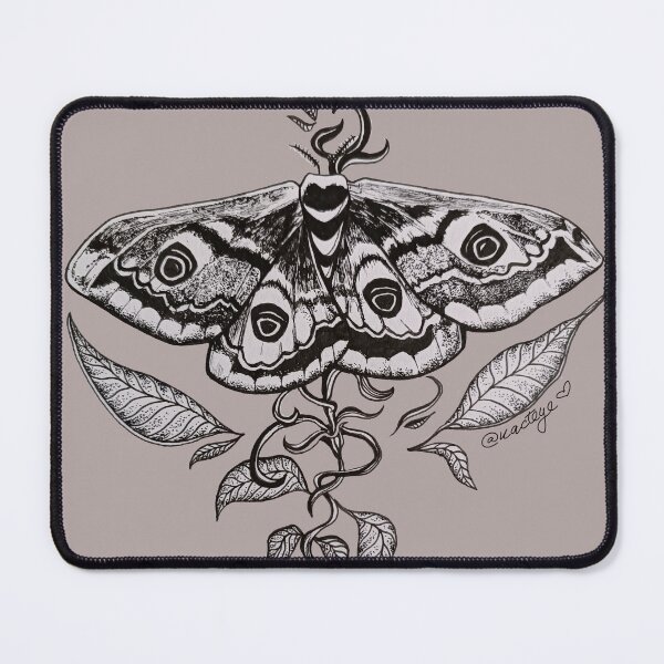 Item preview, moth tattoo designed and sold by kacteye.