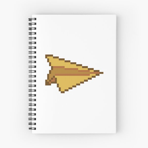 Item preview, paper plane pixel art designed and sold by BashPIXIE.