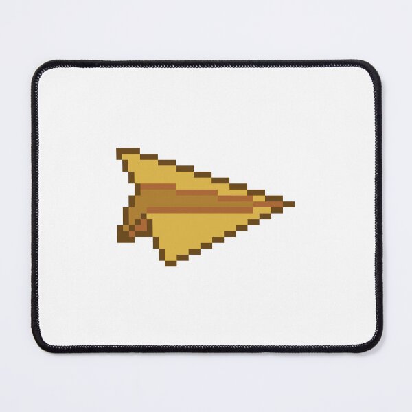 Item preview, paper plane pixel art designed and sold by BashPIXIE.