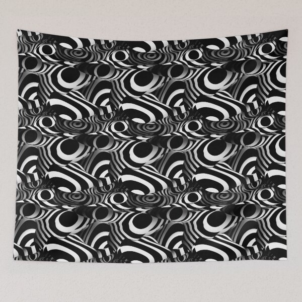 Item preview, Modern design that is reminiscent of three-dimensional pop art patterns designed and sold by Pflugart.