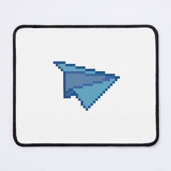 Item preview, paper plane pixel art designed and sold by BashPIXIE.