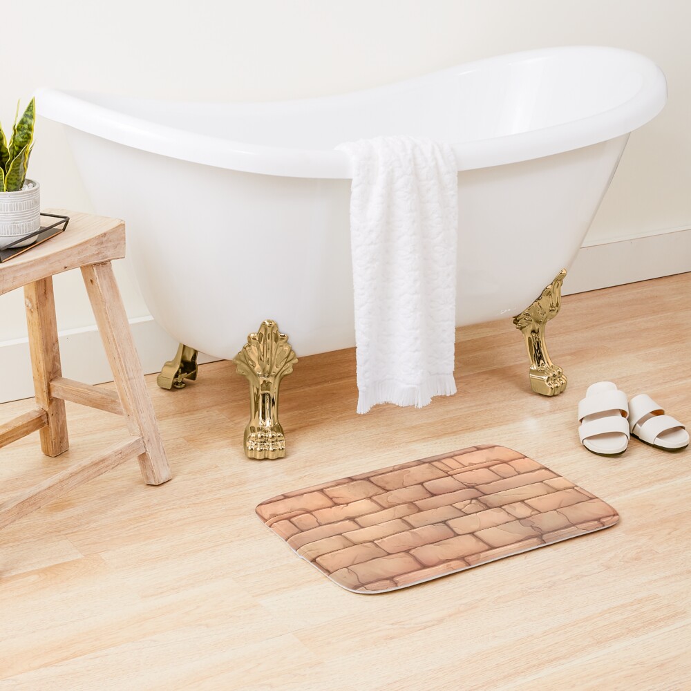 Item preview, Bath Mat designed and sold by patternicco.