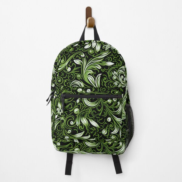 Item preview, Green, white, Batik Pattern designed and sold by SideSignal.