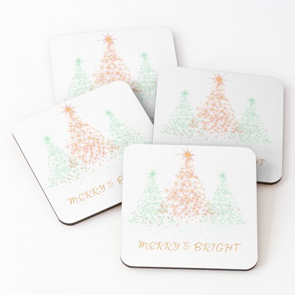 Item preview, Copy of Merry and Bright country Christmas trees designed and sold by misslizzyspin.