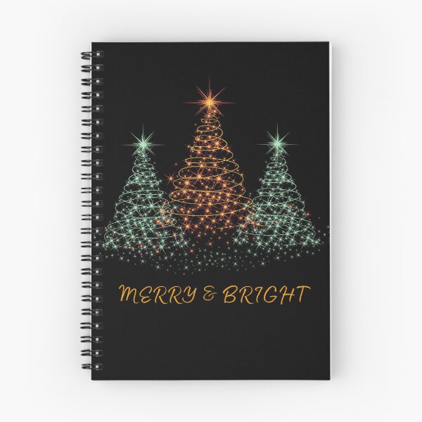 Item preview, Copy of Merry and Bright country Christmas trees designed and sold by misslizzyspin.
