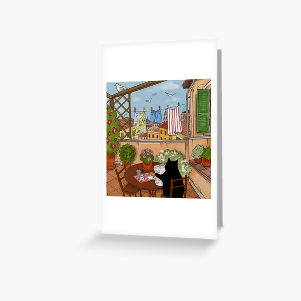Item preview, Journal of a Cat in Rome - Sunday Morning Breakfast designed and sold by Stanis the Cat.
