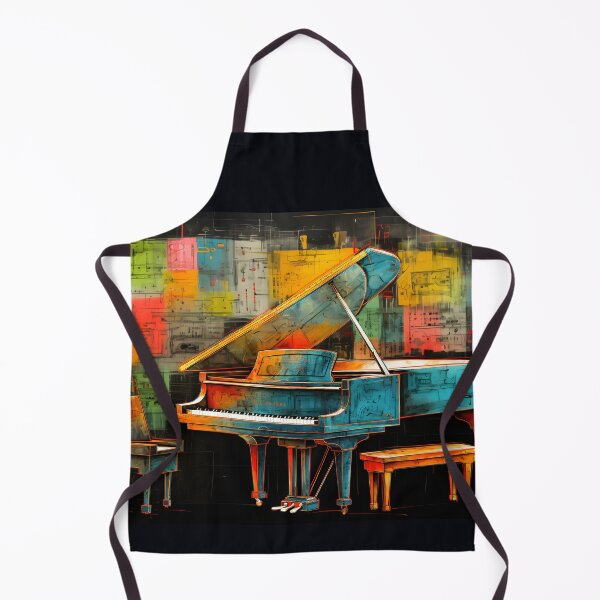 Item preview, Sonic Elegance: Abstract Piano Echoes from Avant-Garde Visions Generative AI designed and sold by OlfactoART Studio.